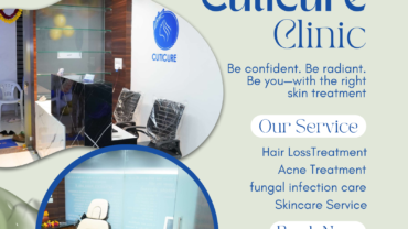 Dr. Parth Radhani treating a patient at Cuticure Skin Clinic in Vadodara