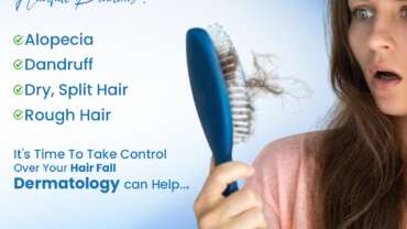 Dr. Parth Radhani providing hairfall and dandruff treatment at Cuticure Skin Clinic Vadodara near Vasna-Bhayli Main Road